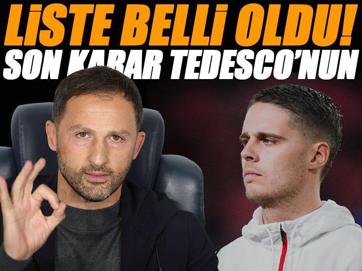 Fenerbahçe'de orta sahaya transfer takviyesi! Yönetim Tedesco'ya listeyi sundu