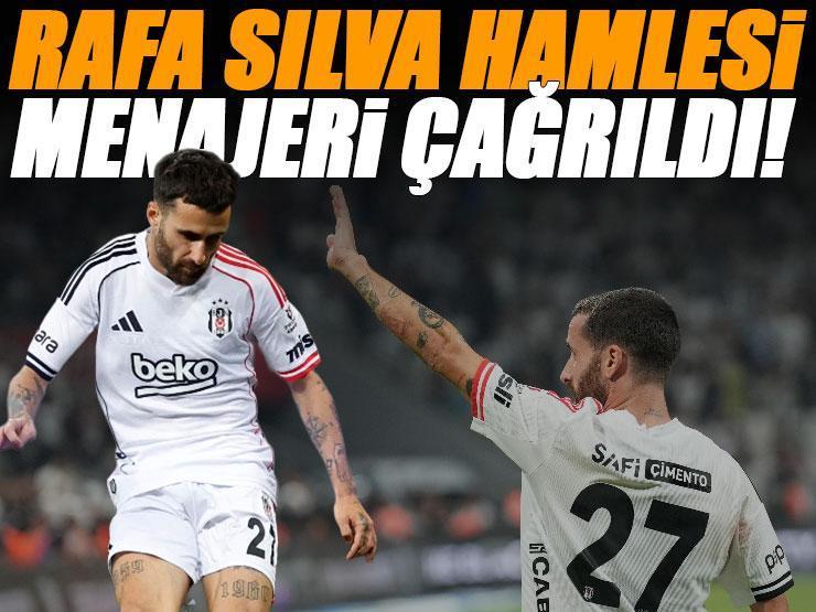 Beşiktaş'tan Rafa Silva hamlesi! Menajeri çağırıldı