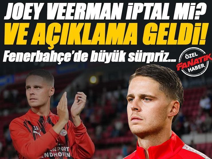 Fenerbahçe'den şok Joey Veerman kararı! Son dakika olarak duyuruldu...