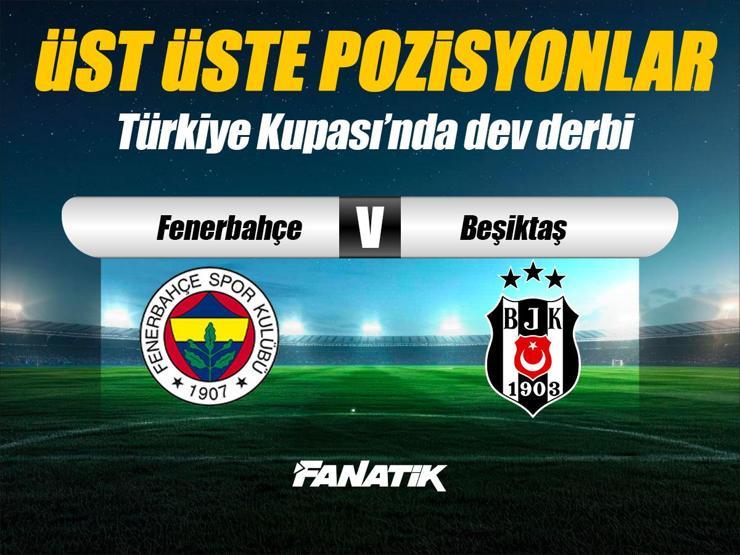 Fenerbahçe - Beşiktaş maçı Canlı Anlatım - FB BJK maçı kadroları, skoru ve istatistikleri (Türkiye Kupası karşılaşması)