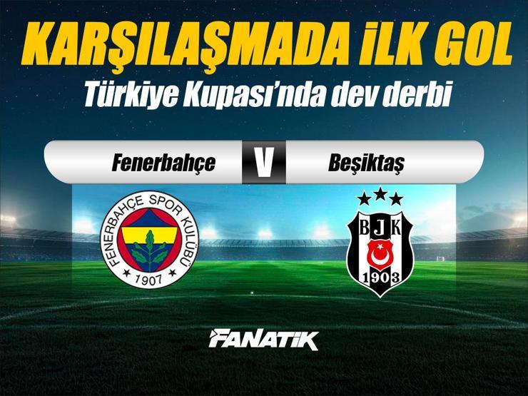 Fenerbahçe - Beşiktaş maçı Canlı Anlatım - FB BJK maçı kadroları, skoru ve istatistikleri (Türkiye Kupası karşılaşması)