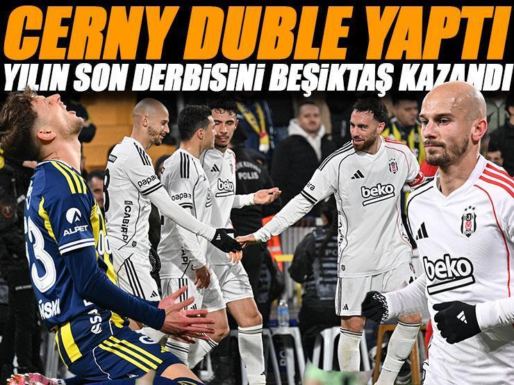 (ÖZET) 2025'in son derbisinde kazanan Beşiktaş! Deplasmanda Fenerbahçe'yi devirdi | Fenerbahçe - Beşiktaş maç sonucu: 1-2