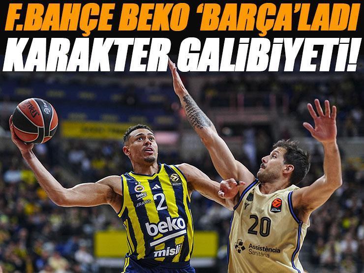 Baldwin blokladı, Ataşehir'de seri sonu! Fenerbahçe Beko - Barcelona maç sonucu 72-71