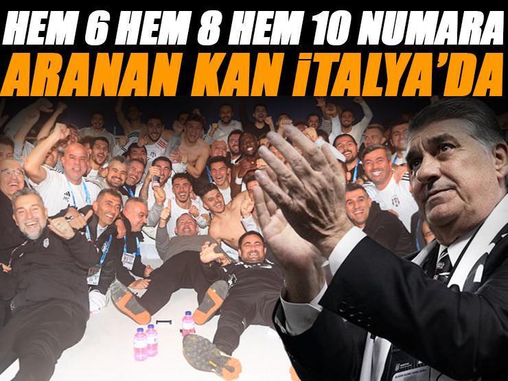 Hem 6 hem 8 hem de 10 numara! Beşiktaş aradığı orta sahayı İtalya'da buldu