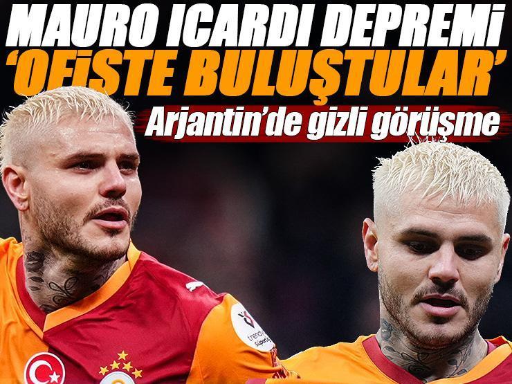 Galatasaray'da Mauro Icardi depremi! Arjantin'de olay görüşme: Noel tatili değil transfer görüşmesi