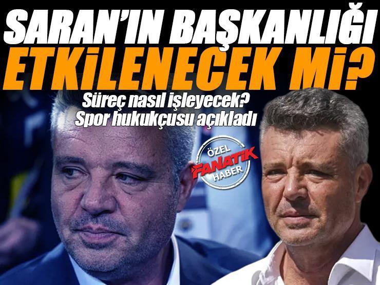 Uyuşturucu test sonucu pozitif çıkan Sadettin Saran'ın Fenerbahçe Başkanlığı etkilenecek mi? Süreç nasıl işleyecek? Spor hukukçusu yanıtladı