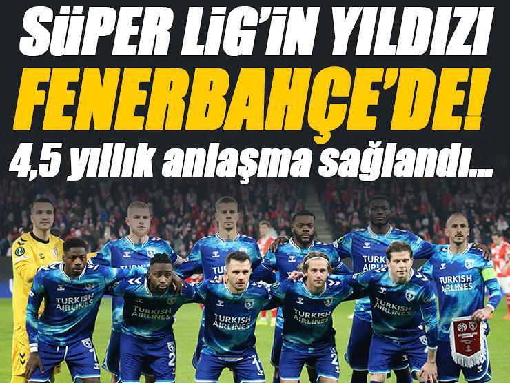Süper Lig'in yıldızı, Fenerbahçe'de! 4,5 yıllık anlaşma sağlandı...