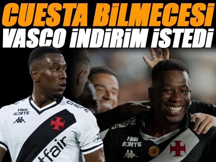 Carlos Cuesta yolcu! Vasco, Galatasaray’dan indirim istiyor