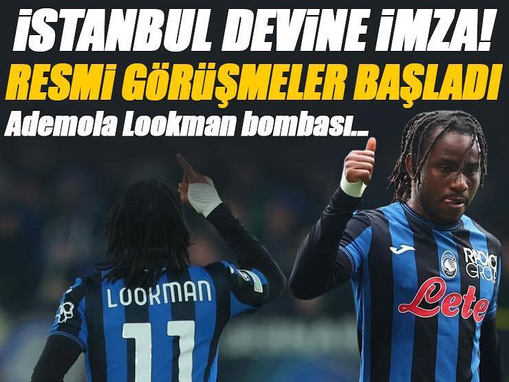 Ademola Lookman ile resmi görüşmeler başladı! İstanbul devine imza, transferde son dakika...