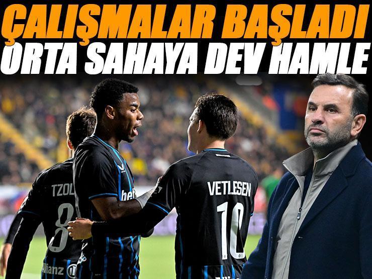 Galatasaray'dan orta sahaya dev hamle! Çalışmalar başladı