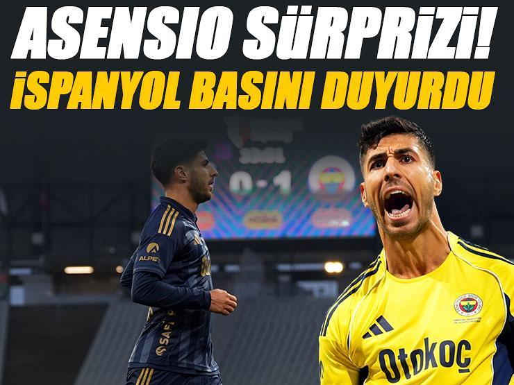 Marco Asensio, Fenerbahçe'den ayrılıyor mu? Transferde son dakika...