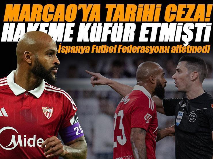 Marcao büyük cezadan kurtulamadı! Real Madrid maçında hakeme küfür etmişti...