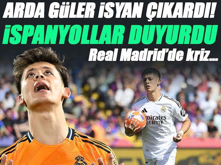 Bellingham'ı gördü ve çıldırdı: Arda Güler depremi! Real Madrid'de son dakika...