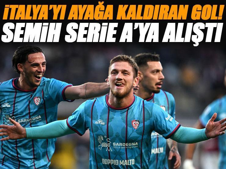 Semih Kılıçsoy'un Torino'ya attığı gol İtalya'yı ayağa kaldırdı! Gran Turco...
