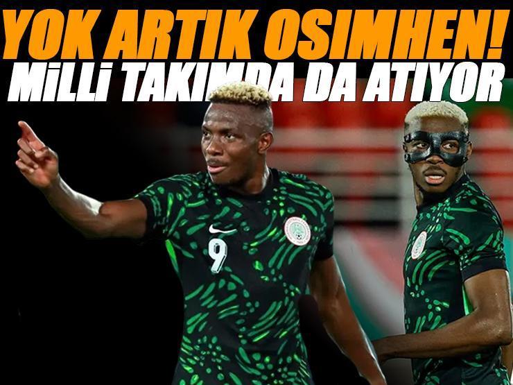 Sen ne yaptın Victor Osimhen: Kimse onu durduramıyor, milli takımda da atmaya devam ediyor!