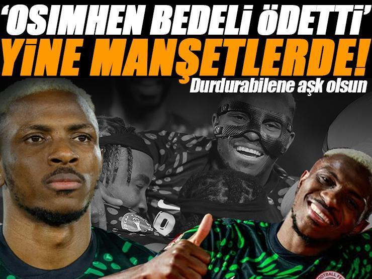 Osimhen attı Nijerya Afrika Kupası'nda turladı 'Bedelini ödetti' Durdurabilene aşk olsun!