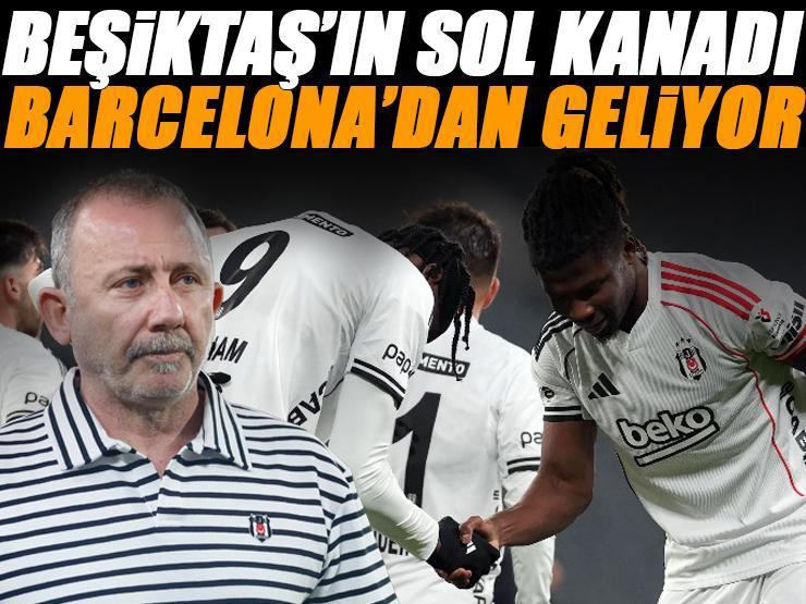Beşiktaş'ın sol kanadı Barcelona'dan! Bedelsiz geliyor