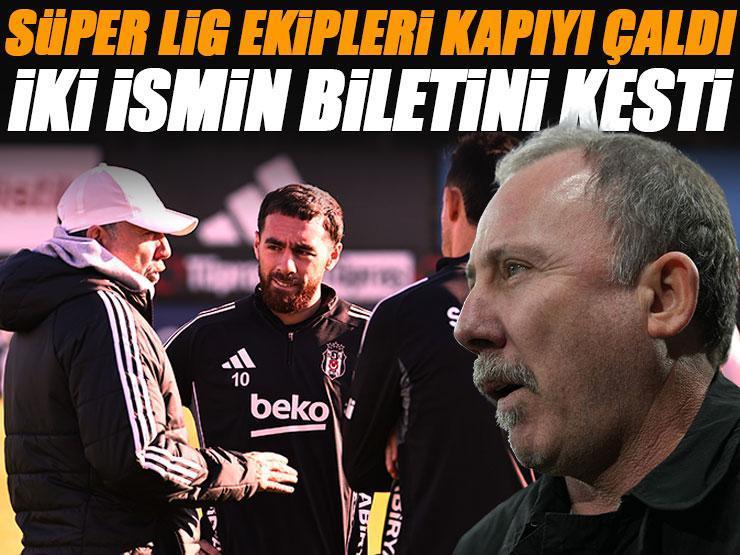 Sergen Yalçın iki ismin biletini kesti, Beşiktaş'ta operasyon devam ediyor
