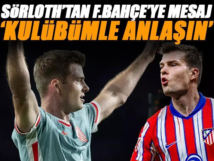 Alexander Sörloth'tan Fenerbahçe'ye transfer mesajı: 'Kulübümle anlaşın!'