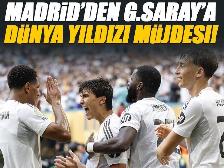 Real Madrid'den Galatasaray'a dünya yıldızı müjdesi! İspanyollar duyurdu, transferde son dakika...