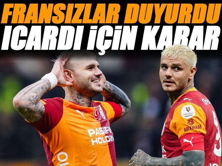 Fransızlar duyurdu! Galatasaray'dan Mauro Icardi kararı