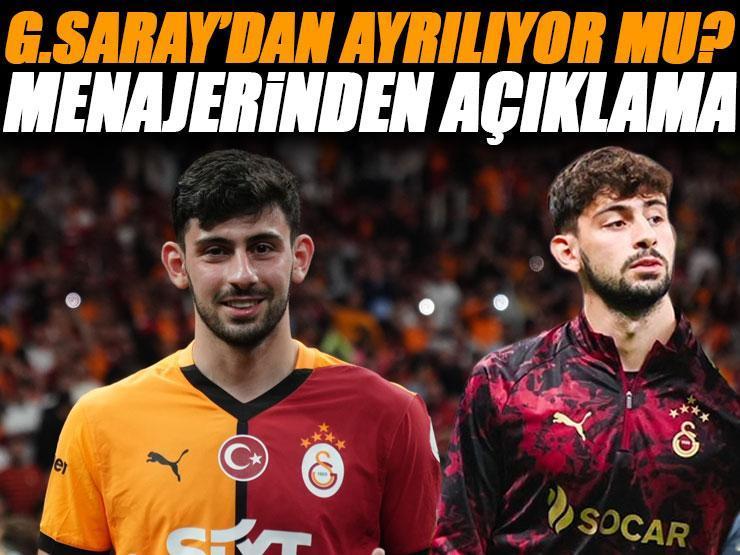 Galatasaray'dan ayrılıyor mu? Yusuf Demir'in menajerinden açıklama