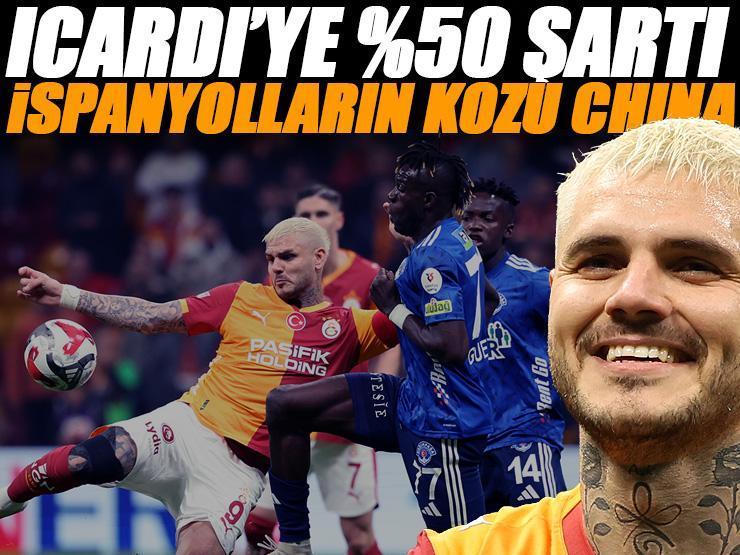 Galatasaray'dan Mauro Icardi'ye yüzde 50 şartı! İspanyollar pusuda: Kozları China Suarez