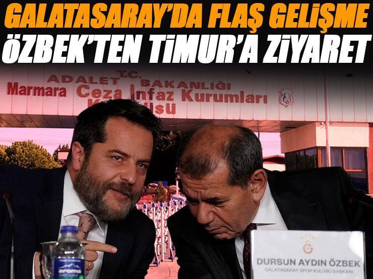 Galatasaray yönetiminden Silivri Cezaevi’ndeki Erden Timur ve Metehan Baltacı’ya ziyaret