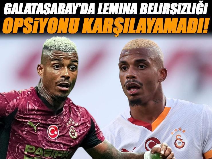 Galatasaray'da Lemina belirsizliği! Sözleşmesindeki maddeyi karşılayamadı