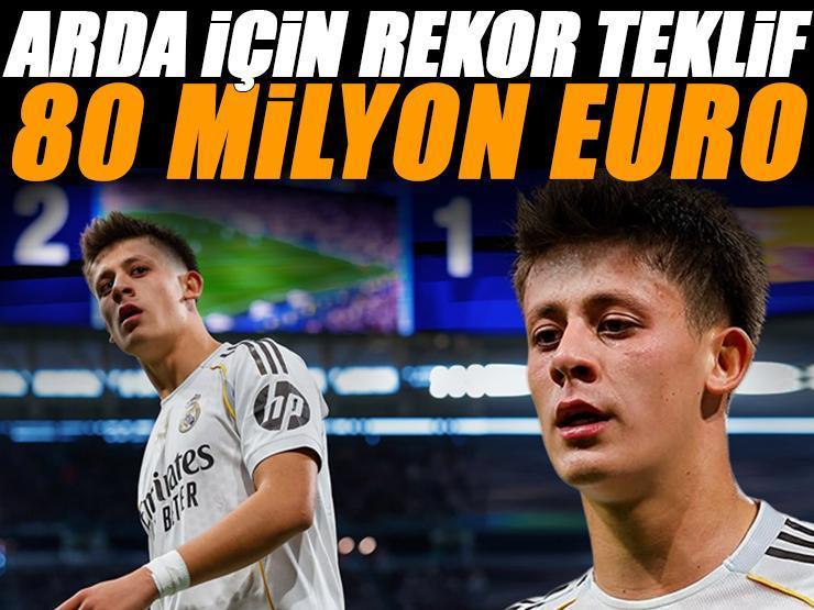 Arda Güler için Real Madrid'de rekor teklif: 80 milyon euro! Tüm imkanlar seferber edildi