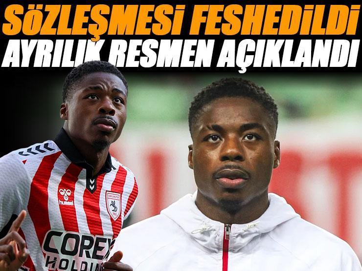 Samsunspor, Anthony Musaba ile yollarını ayırdı