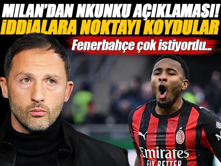 Fenerbahçe'nin Nkunku ısrarına Milan'dan net yanıt! Sportif direktör iddialara noktayı koydu
