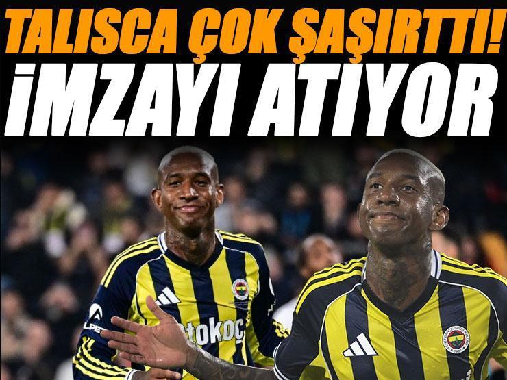 Sözleşmesi sona eriyordu! Fenerbahçe'den Anderson Talisca hamlesi