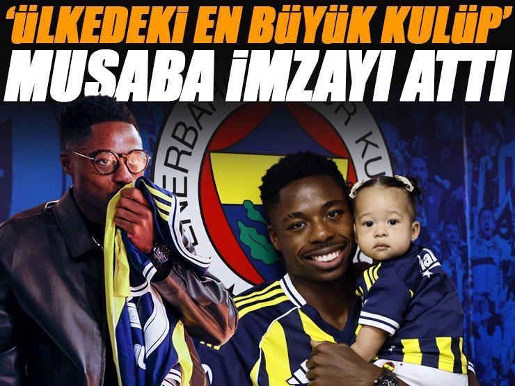 Anthony Musaba resmen Fenerbahçe'de! 4.5 yıllık imzayı attı
