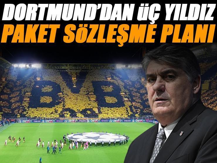 Dortmund'dan üçlü paket! Beşiktaş bir yıldıza daha talip oldu