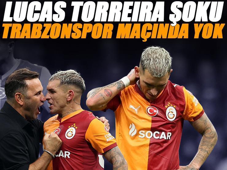 Galatasaray'da şok! Torreira, Trabzonspor maçında yok: Karar verildi