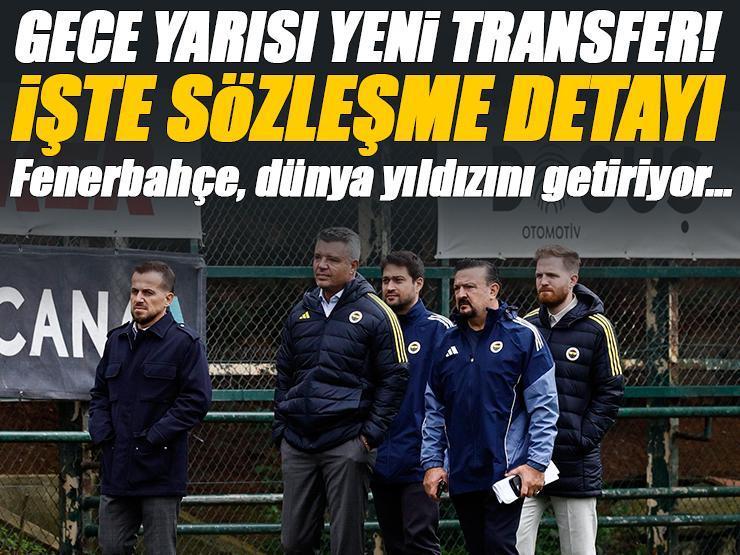 Son dakika | Fenerbahçe'den gece yarısı yeni transfer! Sözleşmesi açıklandı...
