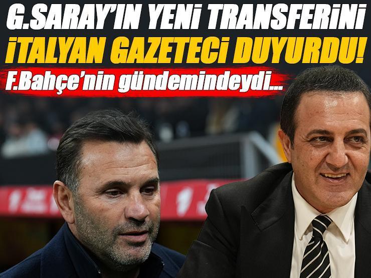 Galatasaray'ın yeni transferini Di Marzio açıkladı! Fenerbahçe istiyordu, dev çalım...