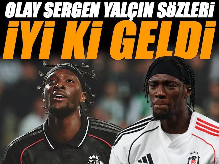 Beşiktaşlı Abraham'dan Sergen Yalçın sözleri! ' Gelişi çok iyi oldu'