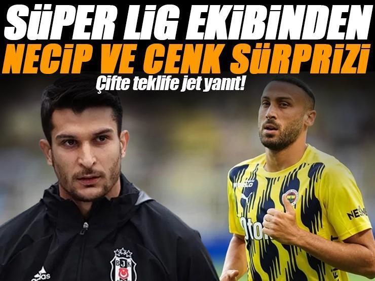 Süper Lig ekibi Cenk Tosun ve Necip Uysal'a talip! Teklife jet hızıyla yanıt geldi