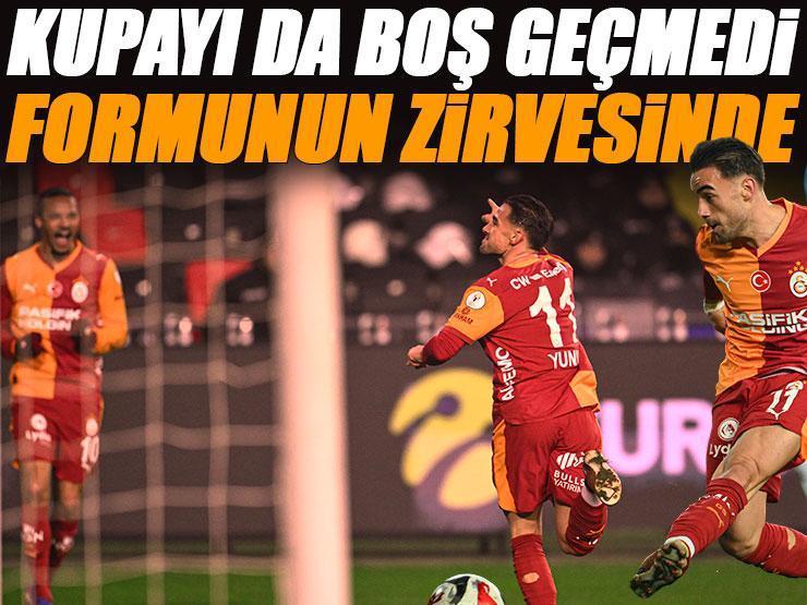 Yunus Akgün kupayı da boş geçmedi, Trabzonspor'un umutlarını bitirdi