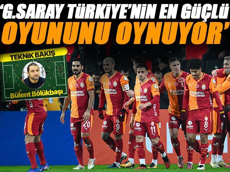 Teknik direktör Bülent Bölükbaşı'ndan Galatasaray-Trabzonspor maçına teknik bakış: 'Siklet farkı'