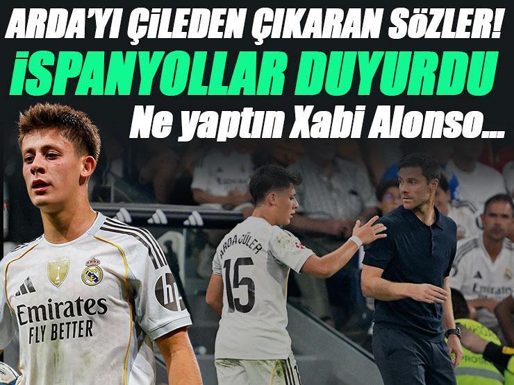 Arda Güler'e sinir krizi geçirten sözler! Ne yaptın Xabi Alonso, Real Madrid'de kriz...