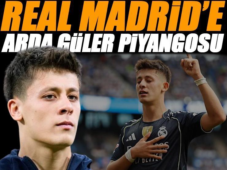 Real Madrid'e Arda Güler piyangosu! Avrupa'nın dev kulübü dudak uçuklatan teklif sundu