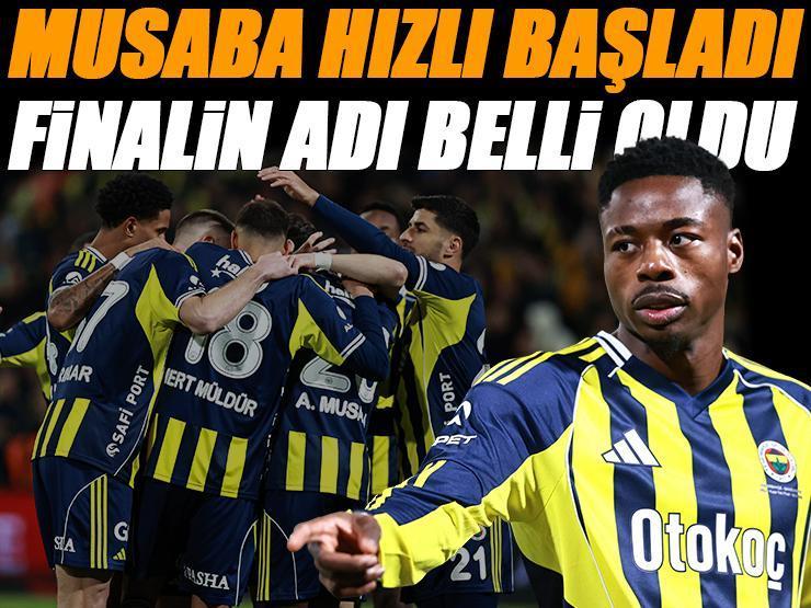 (ÖZET) Fenerbahçe Samsunspor engelini 2 golle geçti! Adını finale yazdırdı | Fenerbahçe – Samsunspor maç sonucu: 2-0