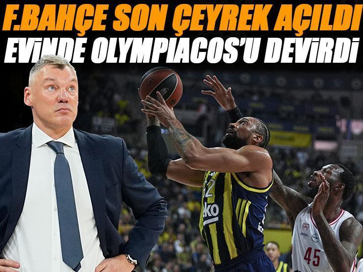 (ÖZET) Brandon Boston şov yaptı! Fenerbahçe evinde Olympiacos'u devirdi | Fenerbahçe Beko - Olympiacos maç sonucu: 88-80