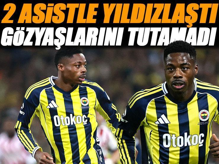 Fenerbahçe'nin yeni yıldızı Anthony Musaba ilk maçında yıldızlaştı! 2 asistle maça damga vurdu