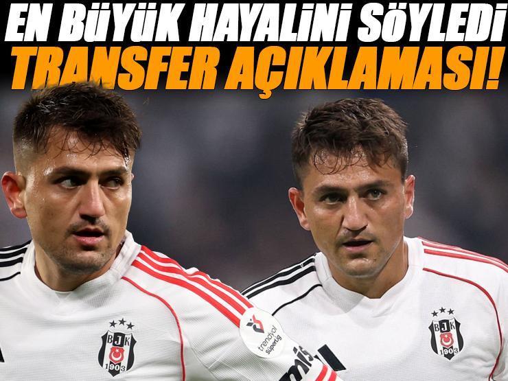 Cengiz Ünder'den transfer açıklaması! En büyük hayalini söyledi