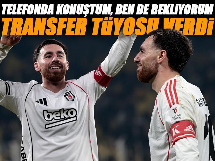 Orkun Kökçü Beşiktaş'ın transferinin ipucunu verdi! 'Konuştum, ben de bekliyorum'