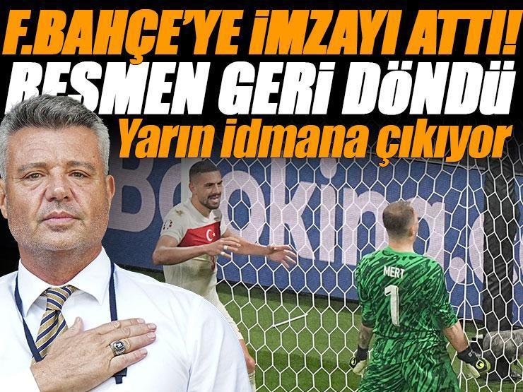 Fenerbahçe bir transferi daha bitirdi! İmzayı attı, yarın idmana çıkıyor...